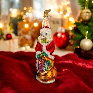 Christopher Radko 2000 Santa Suits Billy Bunny Christmas Holiday Ornament